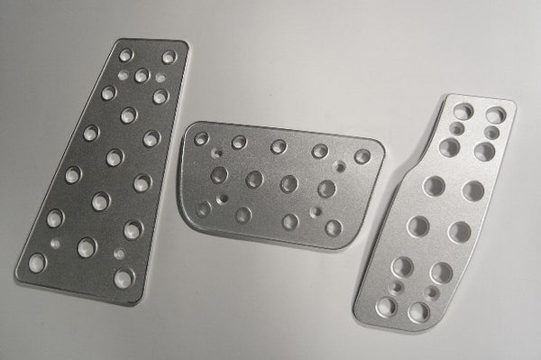 Jeep Commander Billet Pedal Set - pedal covers