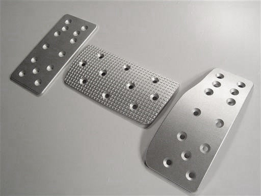 nissan 200sx billet pedal set - pedal covers